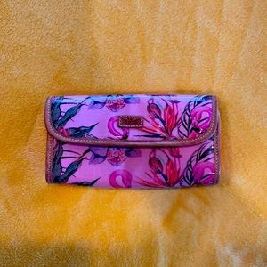 NEW Consuela Pink Flamingo Clutch